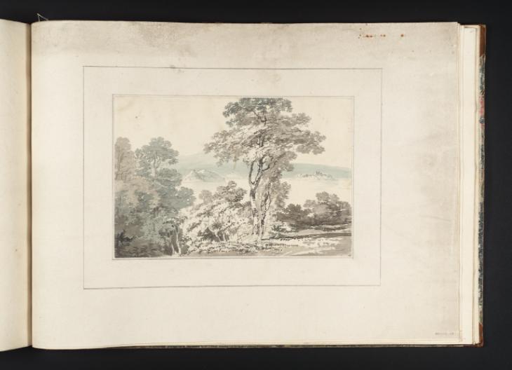 Joseph Mallord William Turner, Thomas Girtin, ‘A View on the Lake of Bolsena’ c.1794-8