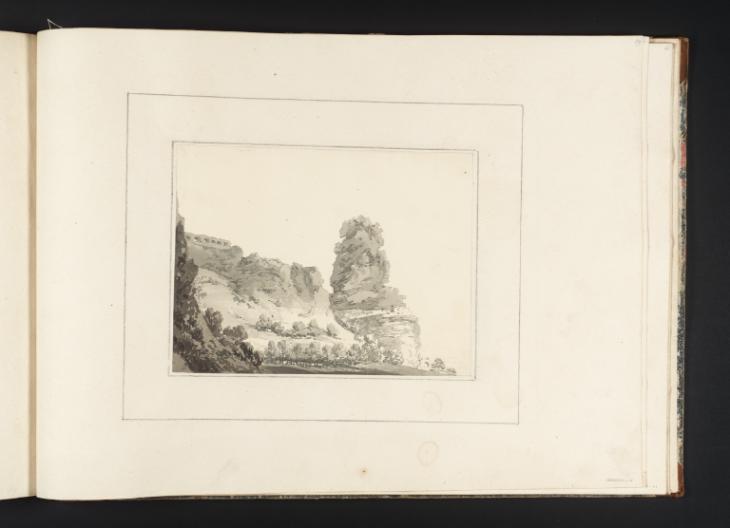 Joseph Mallord William Turner, Thomas Girtin, ‘At Terracina’ c.1794-8