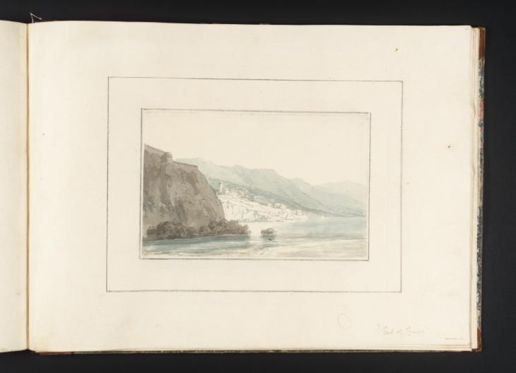 Joseph Mallord William Turner, Thomas Girtin, ‘On the Coast of Piedmont’ c.1794-8