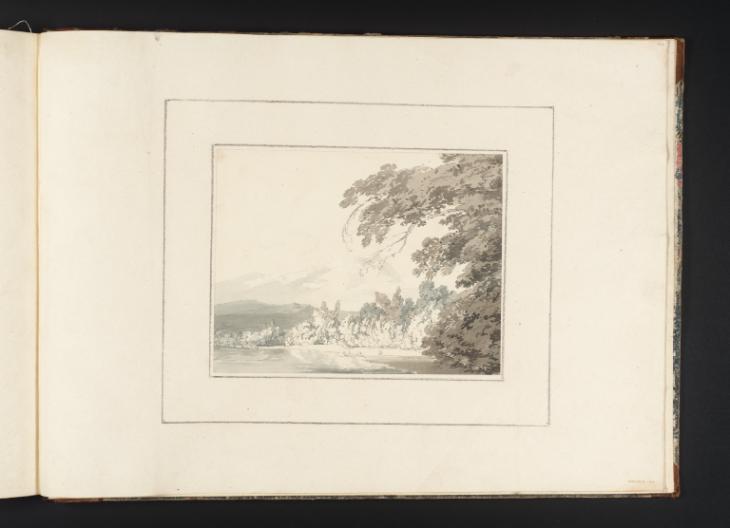 Joseph Mallord William Turner, Thomas Girtin, ‘On Lake Maggiore’ c.1794-8