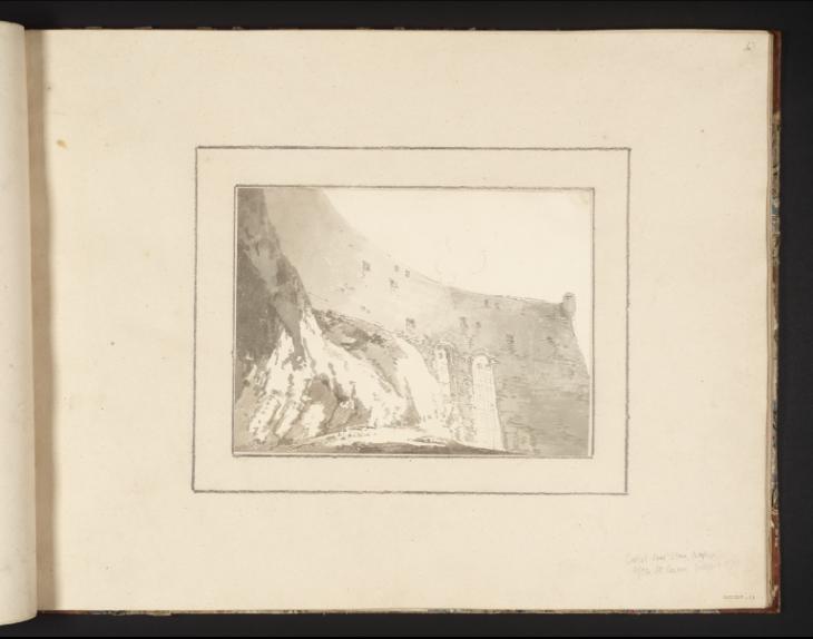 Joseph Mallord William Turner, Thomas Girtin, ‘Naples: The Castel Sant'Elmo’ c.1794-8