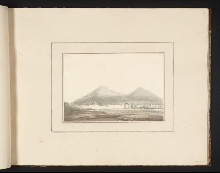 Joseph Mallord William Turner, Thomas Girtin, ‘Portici: The Fortress in the Boschetto’ c.1794-8