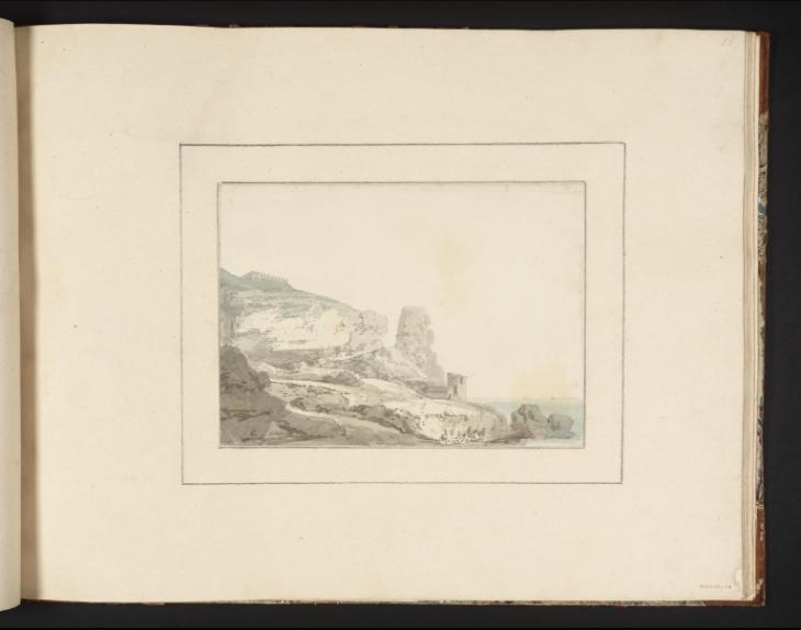 Joseph Mallord William Turner, Thomas Girtin, ‘At Terracina’ c.1794-8