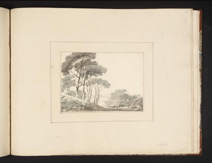 Joseph Mallord William Turner, Thomas Girtin, ‘At Castella’ c.1794-8