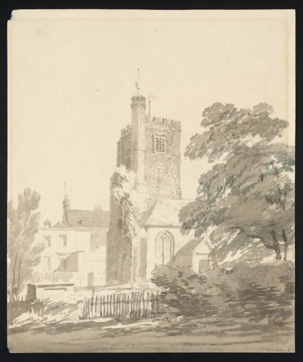 Joseph Mallord William Turner, ‘St Mary's Church, Monken Hadley, Middlesex’ ?1796
