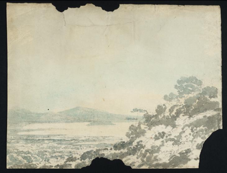 Joseph Mallord William Turner, Thomas Girtin, ‘Lake Trasimene’ c.1795-7
