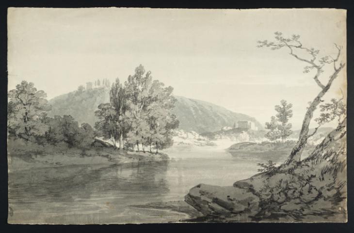 Joseph Mallord William Turner, Thomas Girtin, ‘On the River Acquacetosa’ c.1798
