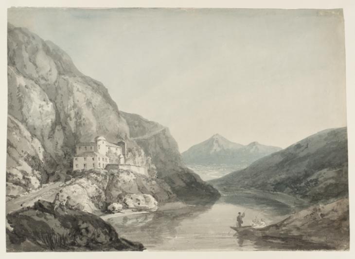 Joseph Mallord William Turner, Thomas Girtin, ‘At Fort de l'Ecluse in Savoy’ c.1797