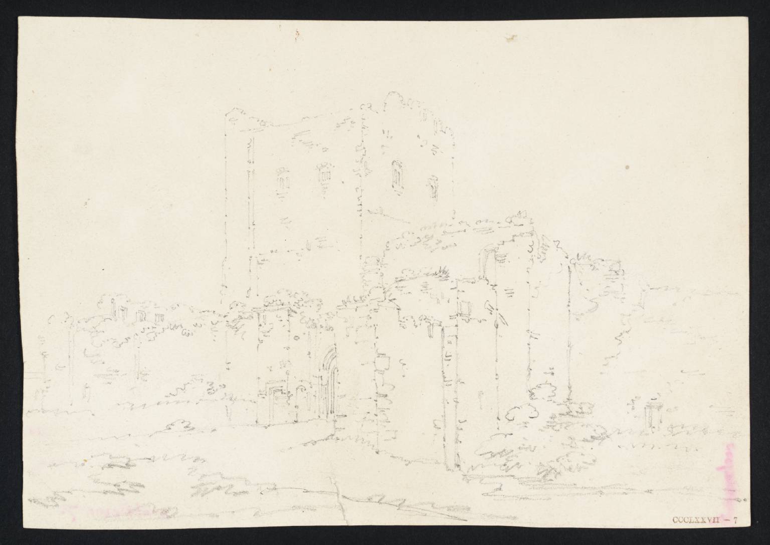 The Ruins of Porchester Castle, Hampshire