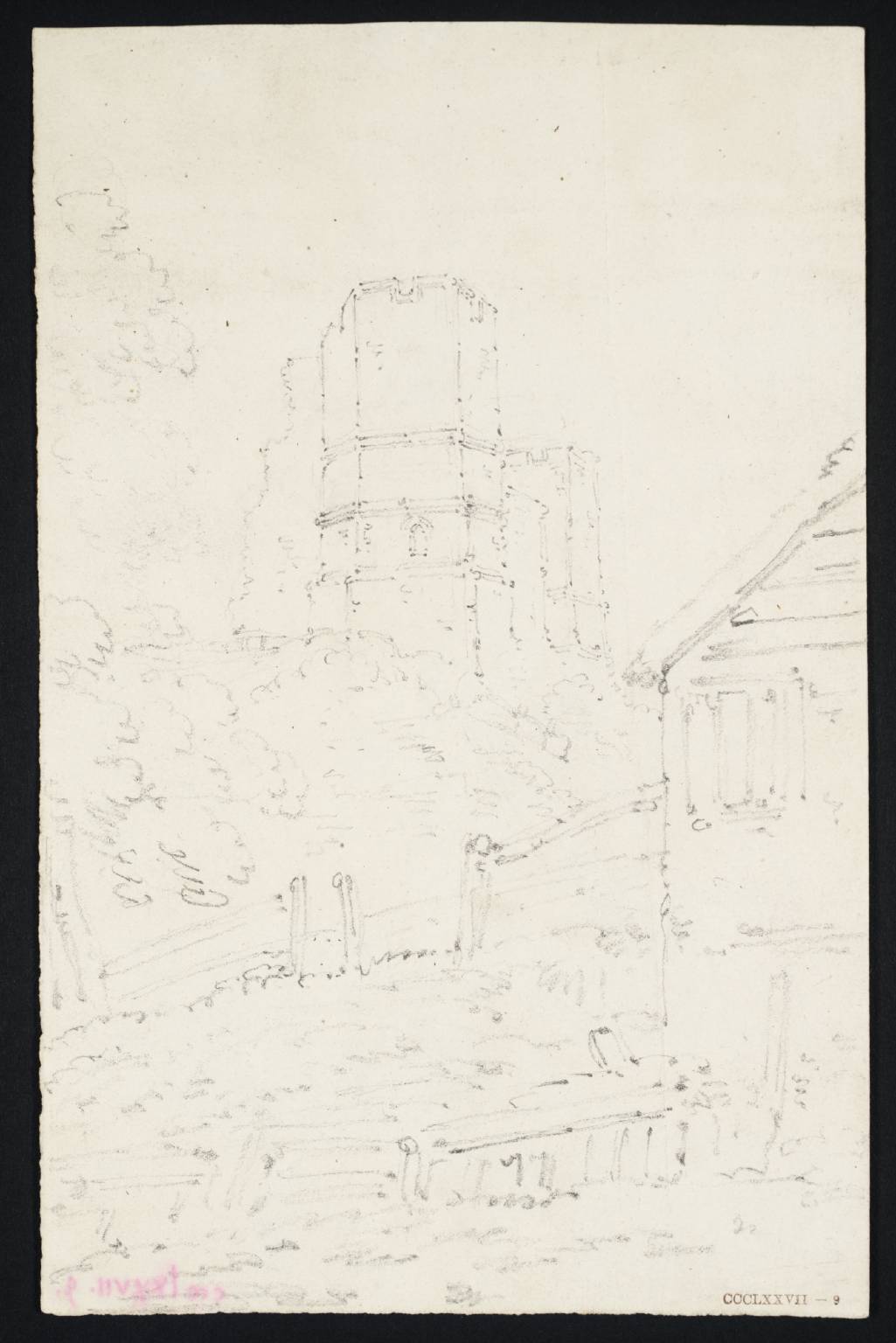 Part of the Ruins of Lewes Castle, Sussex