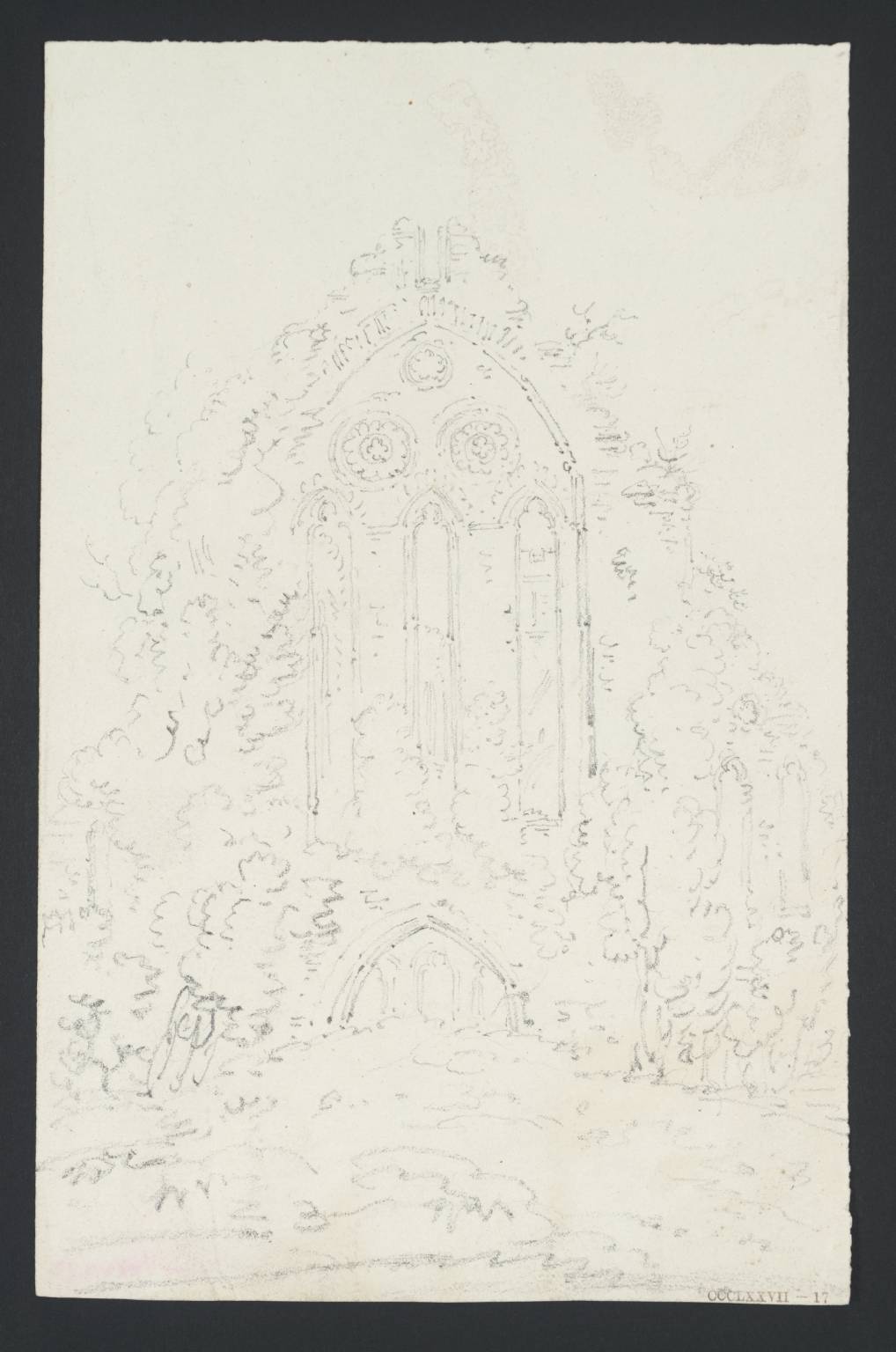 The Ruined West Front of Dunbrody Abbey, Co. Wexford