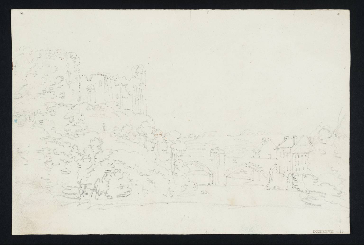 Barnard Castle, Yorkshire, from the West