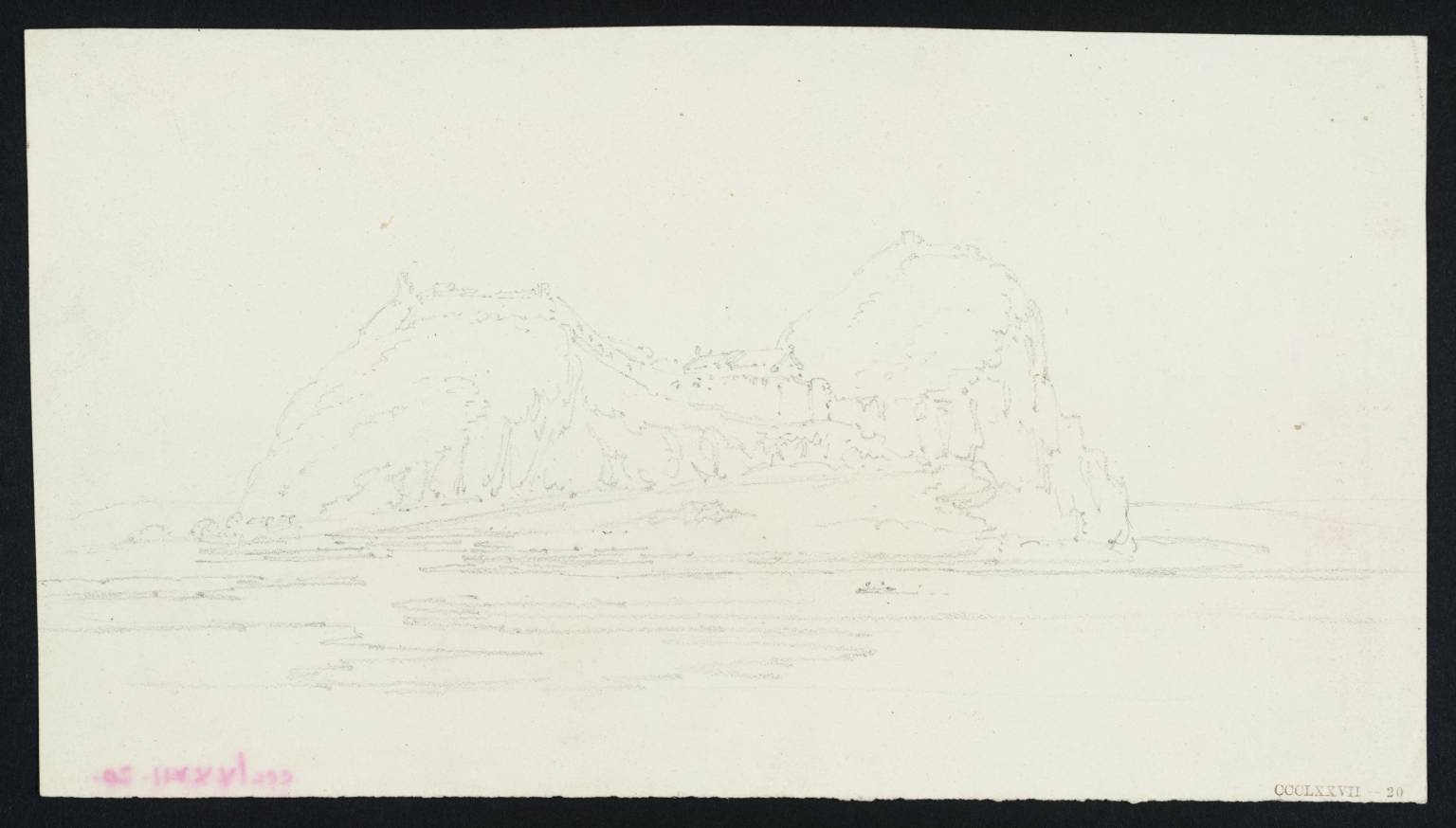 Dumbarton Rock from the North