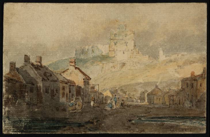 Joseph Mallord William Turner, ‘Norham Village and Castle’ c.1797