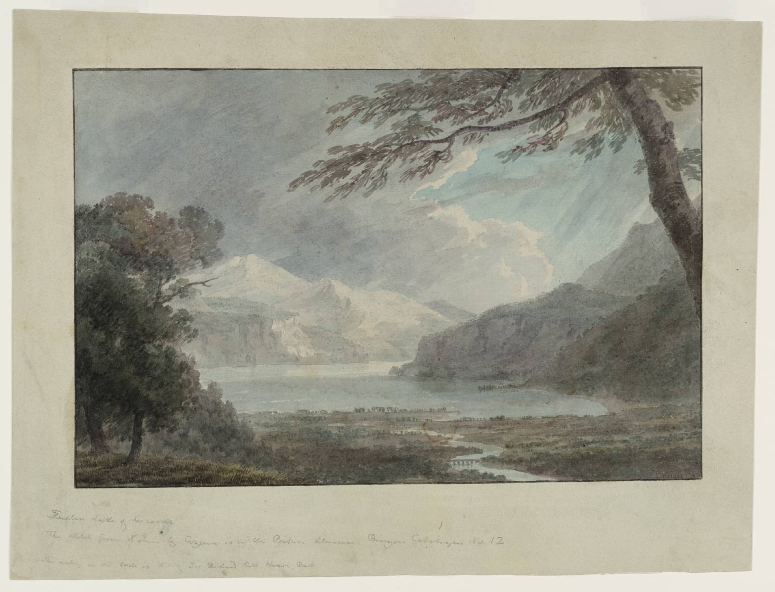 Fluelen on the Lake of Lucerne