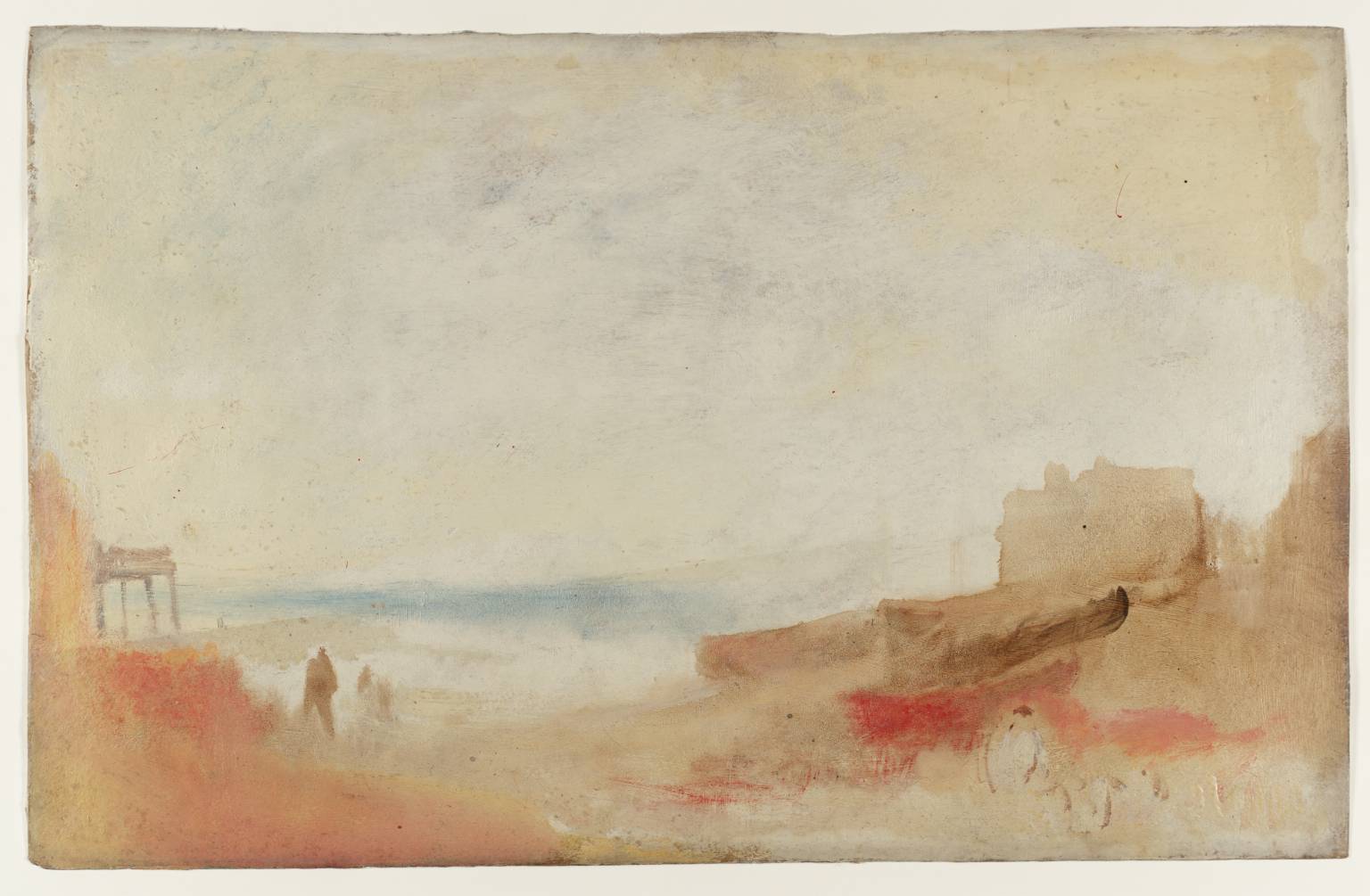 Coast Scene with Buildings