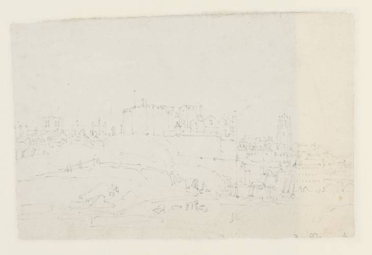 Joseph Mallord William Turner, ‘Chester: The Cathedral, the Castle, and St John's Church Seen from the South’ 1794