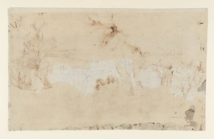 Joseph Mallord William Turner, ‘View of St Peter's and the Janiculum Hill from the Palatine Hill, Rome’ 1819