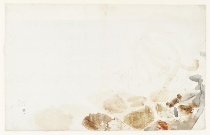 Joseph Mallord William Turner, ‘?Trees, Topiary or Rocks’ 1797