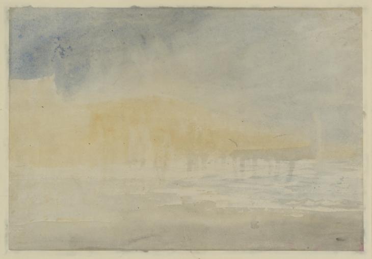 Joseph Mallord William Turner, ‘A Cloudy Sky over a Landscape with Water’ c.1820-40