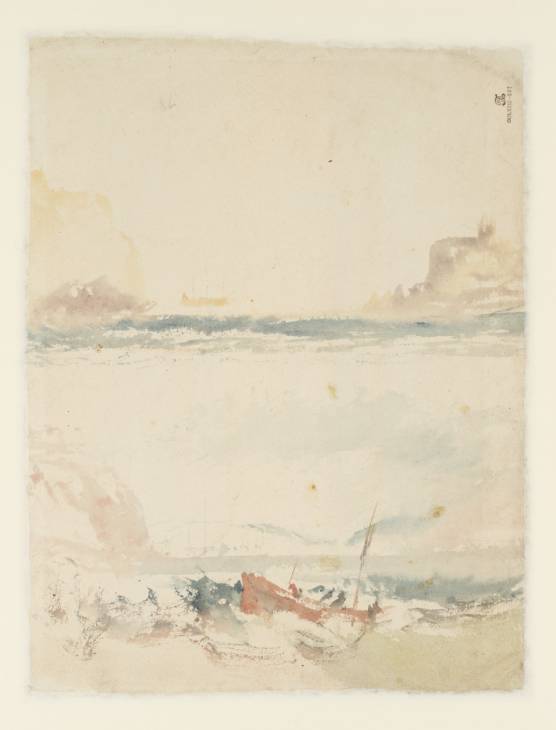Joseph Mallord William Turner, ‘Coastal Scenes with Shipping, Possibly on the Cattewater, Plymouth’ c.1826