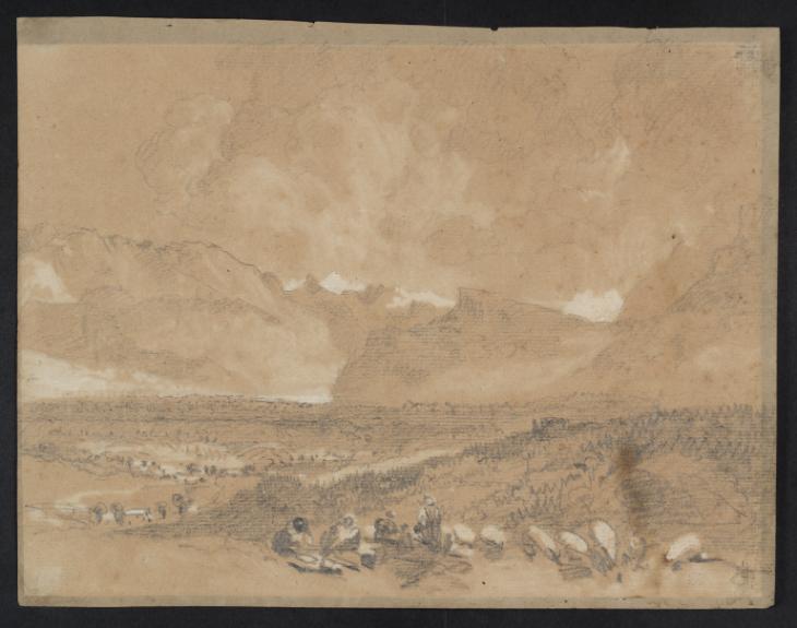 Joseph Mallord William Turner, ‘The Isère Valley: the Chartreuse and Vercors Seen from the Approach to Grenoble’ 1802