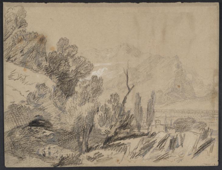 Joseph Mallord William Turner, ‘Above the Isère Valley, near Grenoble’ 1802
