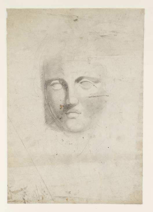 Joseph Mallord William Turner, ‘Study of a Head’ ?1792