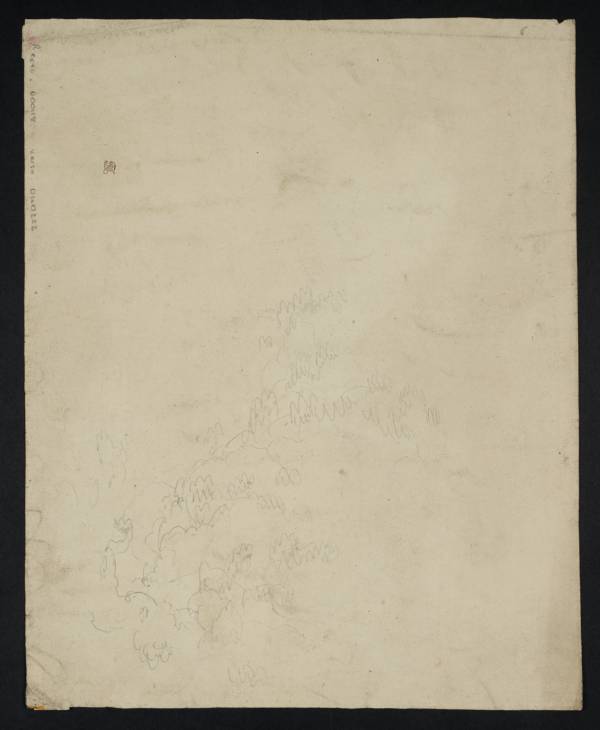 Joseph Mallord William Turner, ‘Study of Foliage’ ?1792