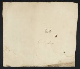 Inscriptions by Turner: Numbers and a Place Name