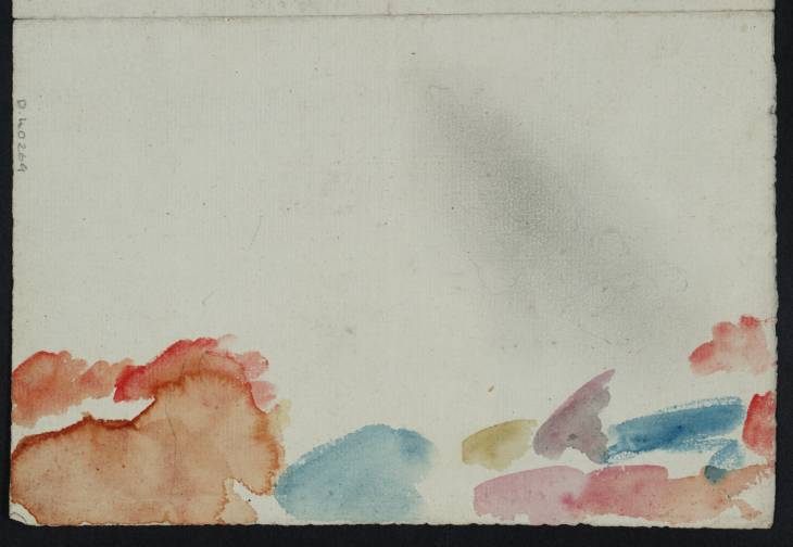 Joseph Mallord William Turner, ‘Colour Trials; a Nude Figure’ ?1793