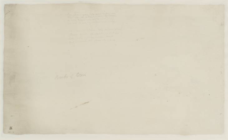 Joseph Mallord William Turner, ‘Verses (Inscriptions by Turner)’ 1809