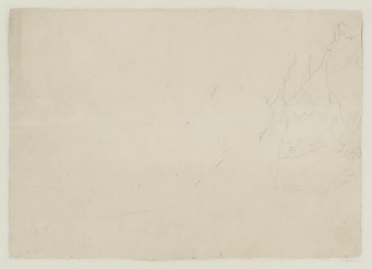 Joseph Mallord William Turner, ‘A Wooded Slope, and Distant Hills’ c.1816