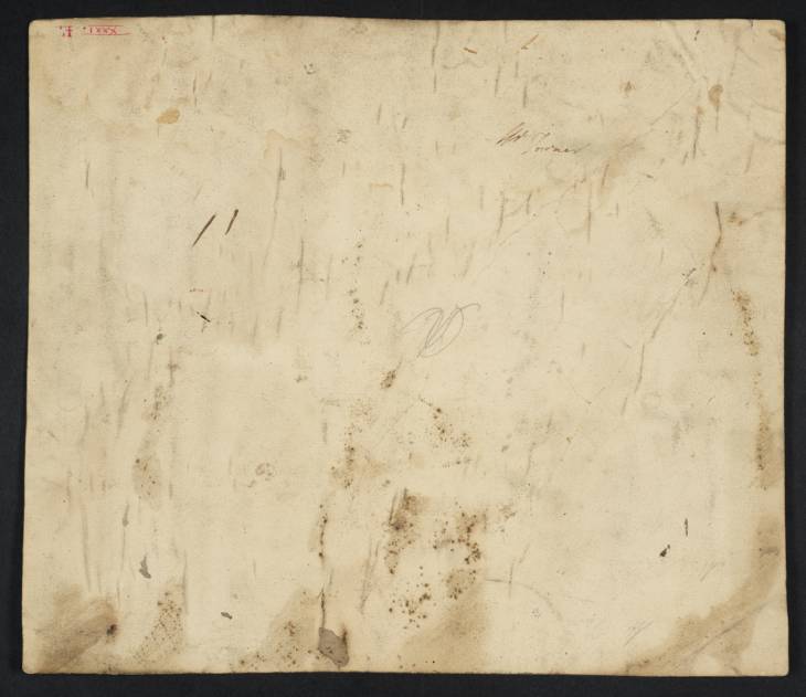 Joseph Mallord William Turner, ‘Inscriptions by Turner and Others’ ?1796