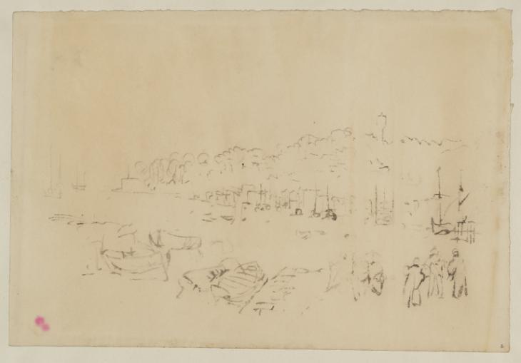 Joseph Mallord William Turner, ‘Offset: Cowes and the Mouth of the River Medina from East Cowes’ date not known