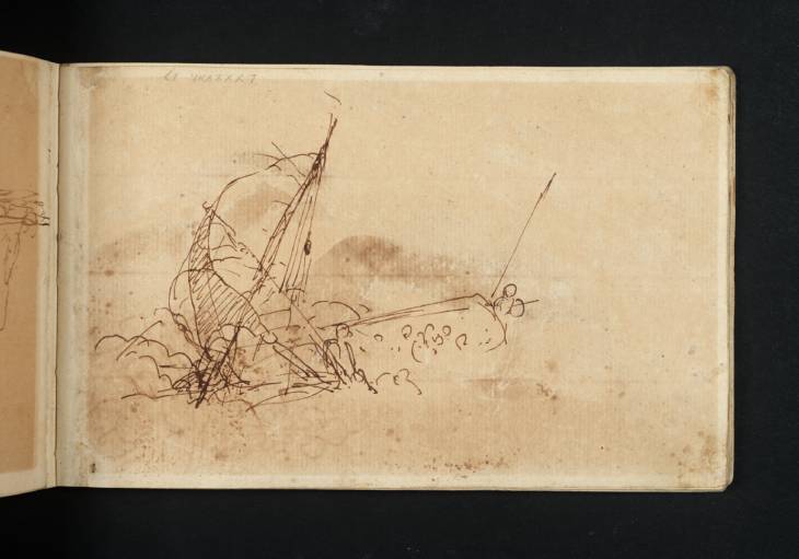 Joseph Mallord William Turner, ‘A Shipwreck’ c.1805