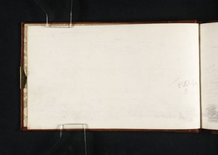 Joseph Mallord William Turner, ‘Inscription by Turner’ c.1806-14