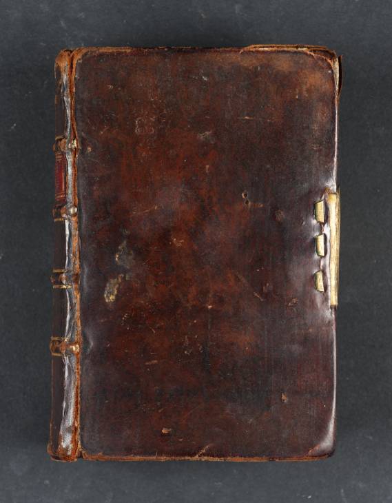 Joseph Mallord William Turner, ‘Inscription by Turner: Title of Sketchbook’ 1811 (Front cover of sketchbook)