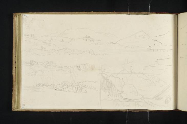 Joseph Mallord William Turner, ‘Geneva from the West, and Mont Blanc from near Servoz in the Arve Valley’ 1836