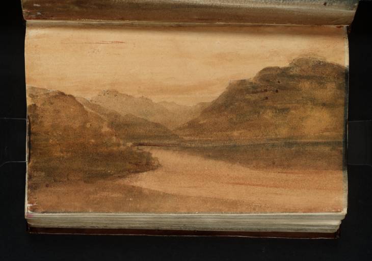 Joseph Mallord William Turner, ‘Ben Lomond, ?Twilight’ 1801