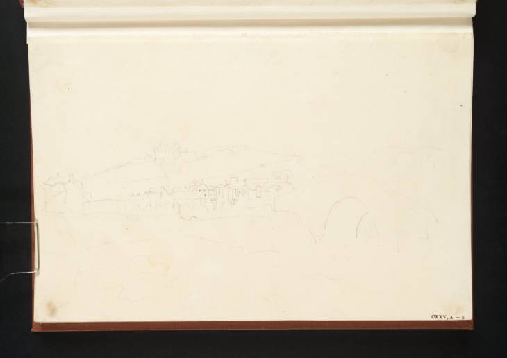Joseph Mallord William Turner, ‘The Bridge over the River Camel at Wadebridge, Looking North’ 1811