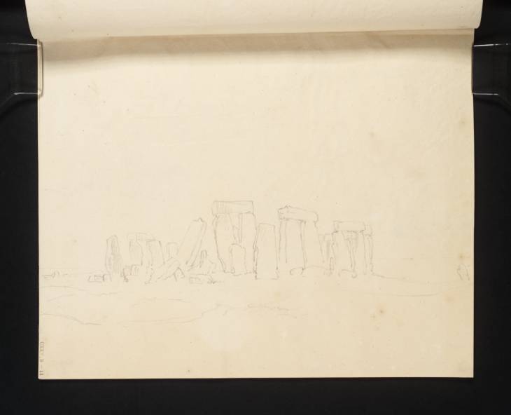 Joseph Mallord William Turner, ‘Stonehenge from the South, with the Heel Stone Beyond’ 1811