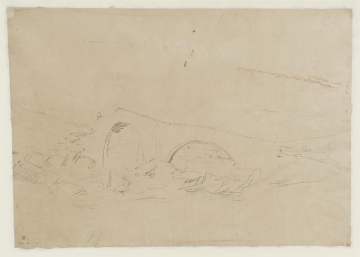 Joseph Mallord William Turner, ‘Tummel Bridge from the North-East’ 1801