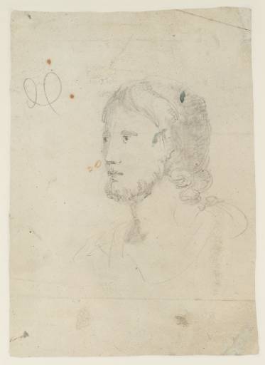 Joseph Mallord William Turner, ‘The Head of a Bearded Man’ ?1797