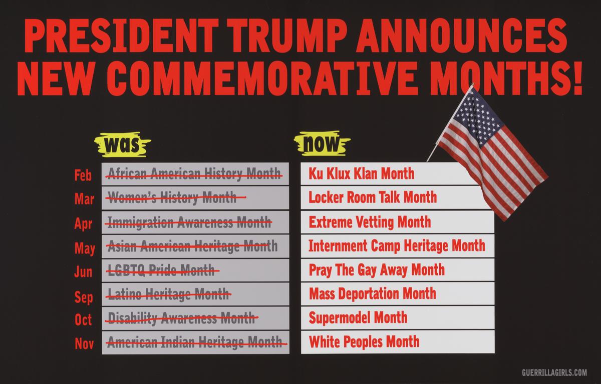 L04329: Trump Announces New Commemorative Months