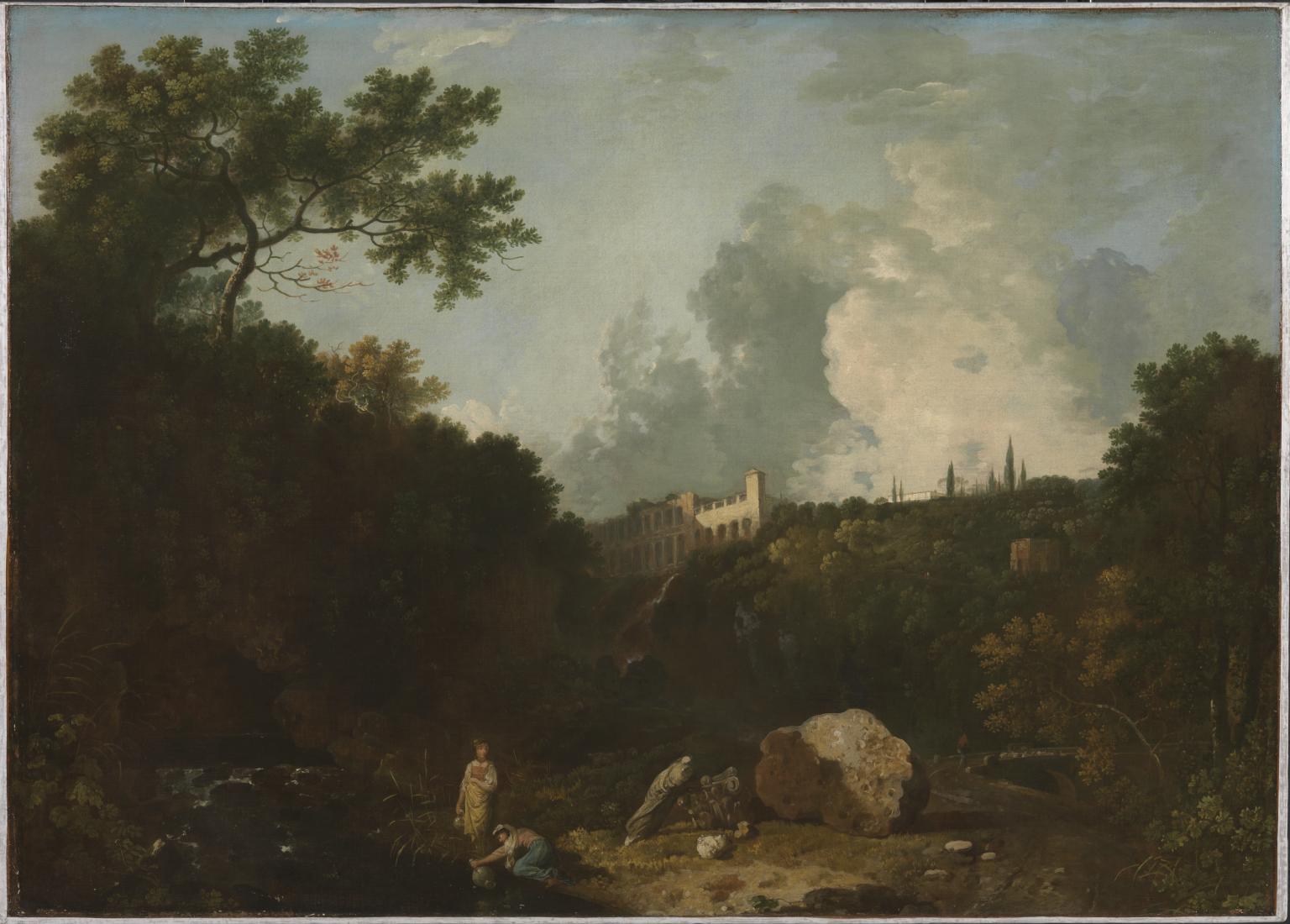 Distant View of Maecenas’ Villa, Tivoli