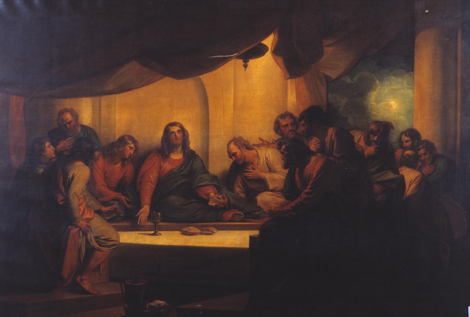 the last supper benjamin west