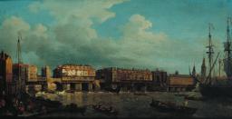 A View of London Bridge before the Late Alterations