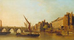 A View of Westminster Bridge and Parts Adjacent