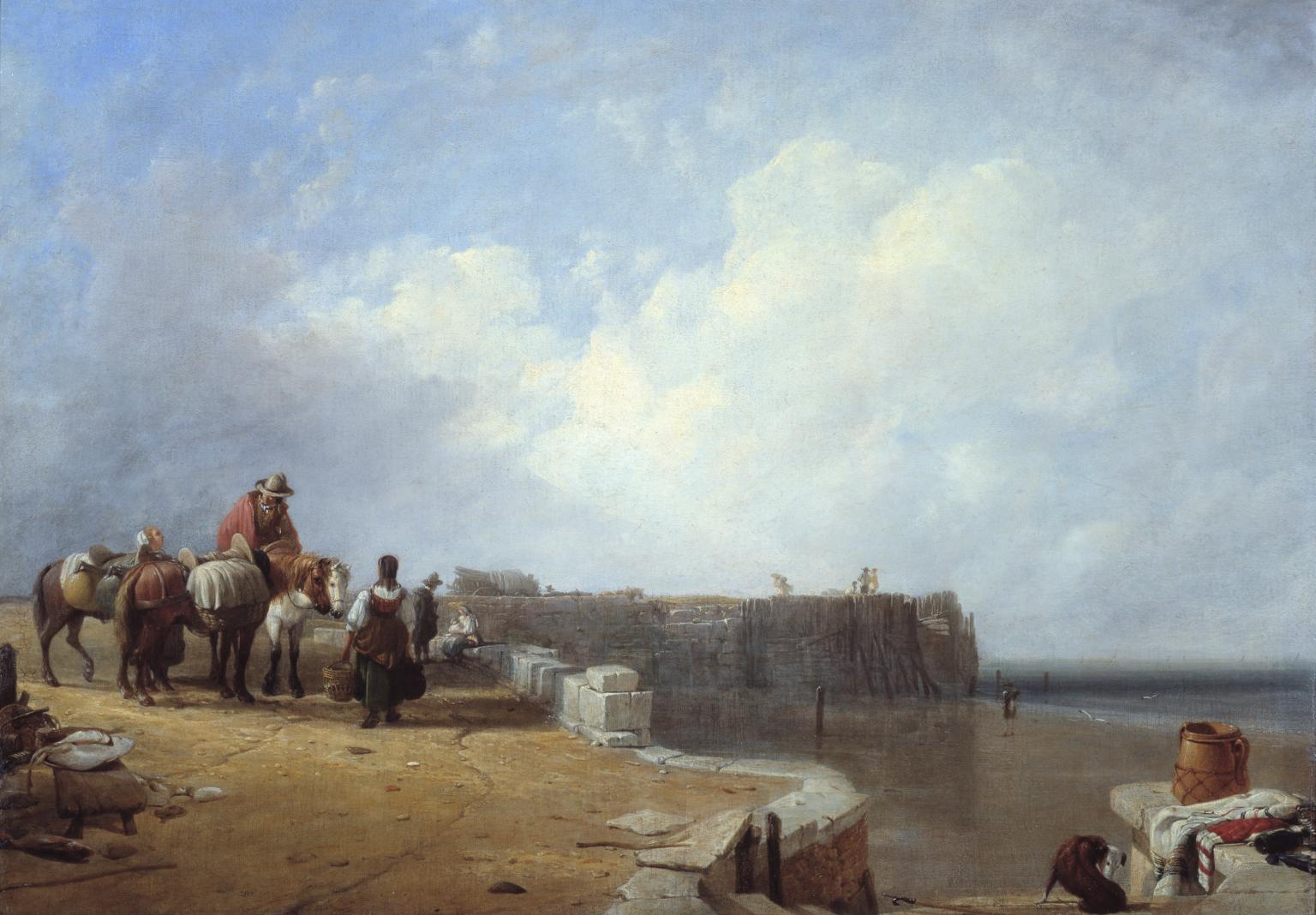 Dutch Coast Scene